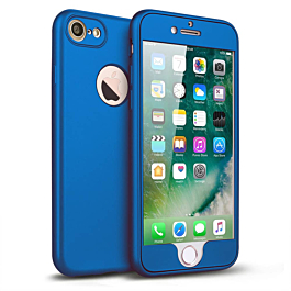 Fully Covering Shockproof Case - BLUE for iPhone 8P / 7P (Only Ground Shipping)