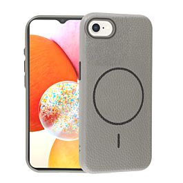 Magnetic Leather Soft Cases - TITANIUM GRAY for iPhone 7 / 8 (Only Ground Shipping)