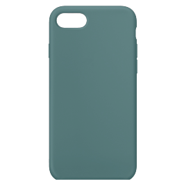 Soft Solid Silicone Case (Full Buttom Cover) - Style 32 for iPhone 8P / 7P (Only Ground Shipping)