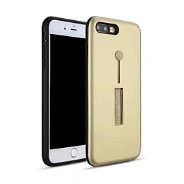 Hybrid Shockproof Hard Slim Armor Kickstand - GOLD for iPhone 8P / 7P (Only Ground Shipping)