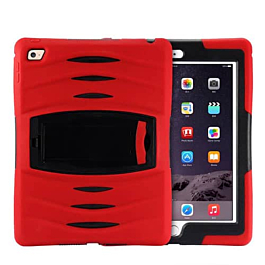 Shockproof Case - RED for iPad 5 (2017) / iPad 6 (2018) (Only Ground Shipping)