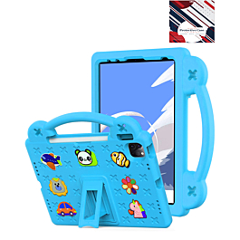 Shockproof Handle Case - BLUE for iPad 10 2022 (10.9") / iPad 11 (A16) / Air 11 2024 / Air 4 / Air 5 / Pro 11 (All Models) (Only Ground Shipping)