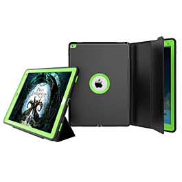Full Body Protective Case - GREEN for iPad 5 (2017) / iPad 6 (2018) (Only Ground Shipping)