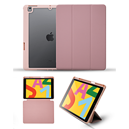 Smart Full Body Magnet Cover - ROSE PINK for iPad 10.2" (7th / 8th / 9th) (Only Ground Shipping)