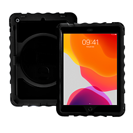 360 Hand Strap Silicone Case - BLACK for iPad 10.2" (7th / 8th / 9th) / Air 3 / Pro 10.5 (Only Ground Shipping)
