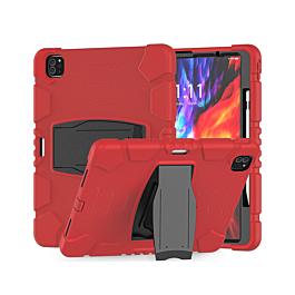 Full Body Protection Stand Case - RED for iPad Air 11 2024 / Air 4 / Air 5 / Pro 11 (1st / 2nd / 3rd / 4th) (Only Ground Shipping)