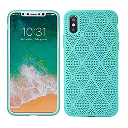 Design Silicone Cases - TEAL for iPhone XR (Only Ground Shipping)