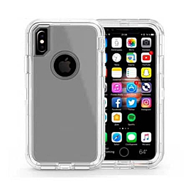 Transparent Shockproof Case Cover - CLEAR for iPhone XR (Only Ground Shipping)