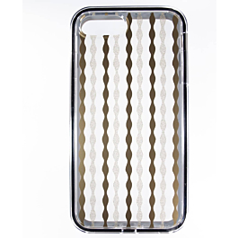 Lines Pattern Hybrid Fusion Bumper Clear Crystal Case - 5 for iPhone 7G / 8G / SE 2020 (Only Ground Shipping)