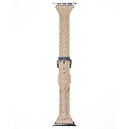 iWatch (38/40/41mm) Glitter Leather Band - 7 (Only Ground Shipping)