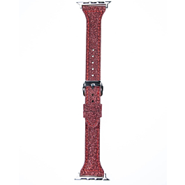 iWatch (38/40/41mm) Glitter Leather Band - 5 (Only Ground Shipping)