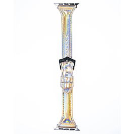 iWatch (38/40/41mm) Glitter Leather Band - 1 (Only Ground Shipping)