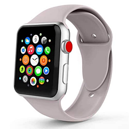 iWatch (38/40/41mm) Silicone Band - LAVENDER (Only Ground Shipping)
