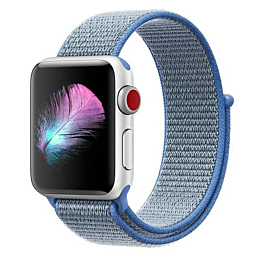 iWatch (38/40/41mm) Nylon Band - TABOE BLUE (Only Ground Shipping)