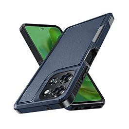 Dual Layers Shockproof Strong Case - BLUE for Moto G Power 5G (2025 / 2026) / G Play 5G (2025) (Only Ground Shipping)