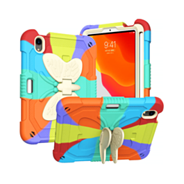 Protective Butterfly Stand Desing Case - COLORFUL RED for iPad Mini 6 / 7 (A17 Pro) (Only Ground Shipping)