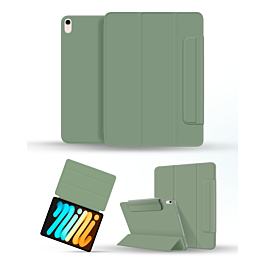 Smart Full Body Magnet Cover - DARK GREEN for iPad Mini 6 / 7 (A17 Pro) (Only Ground Shipping)