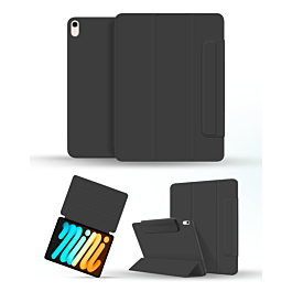 Smart Full Body Magnet Cover - BLACK for iPad Mini 6 / 7 (A17 Pro) (Only Ground Shipping)
