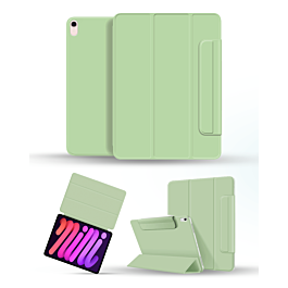 Smart Full Body Magnet Cover - LIGHT GREEN for iPad Mini 6 / 7 (A17 Pro) (Only Ground Shipping)