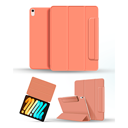 Smart Full Body Magnet Cover - ORANGE for iPad Mini 6 / 7 (A17 Pro) (Only Ground Shipping)