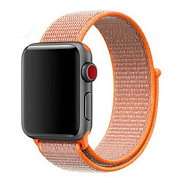 iWatch (38/40/41mm) Nylon Band - ORANGE (Only Ground Shipping)