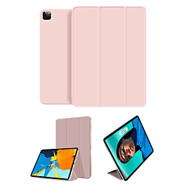 Smart Full Body Magnet Cover - PINK for iPad Pro 12.9 (3rd / 4th / 5th / 6th) / Air 13 2024 (Only Ground Shipping)
