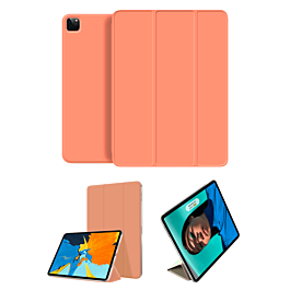 Smart Full Body Magnet Cover - ORANGE for iPad Pro 12.9 (3rd / 4th / 5th / 6th) / Air 13 2024 (Only Ground Shipping)