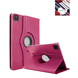 360 Degree Rotating Swivel Stand Case - PINK for iPad Pro 13 (7th / 2024) (Only Ground Shipping)