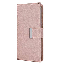 Galaxy S20 Fashion Wallet with Removable Magnet Case - ROSE GOLD (Only Ground Shipping)