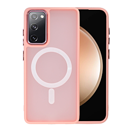 Galaxy S20FE New Magnetic Wireless Charging Case - PINK (Only Ground Shipping)