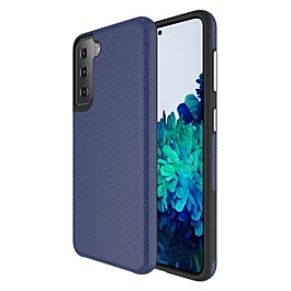 Galaxy S21 Plus Shock Absorption Protective Dual Layer Case - NAVY BLUE (Only Ground Shipping)