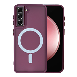 Galaxy S22 New Magnetic Wireless Charging Case - CHERRY (Only Ground Shipping)