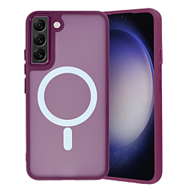 Galaxy S22 Plus New Magnetic Wireless Charging Case - CHERRY (Only Ground Shipping)