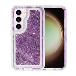 Galaxy S23 Glitter Liquid Case - PURPLE (Only Ground Shipping)