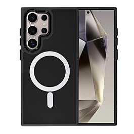 Galaxy S23 Ultra New Magnetic Wireless Charging Case - BLACK (Only Ground Shipping)