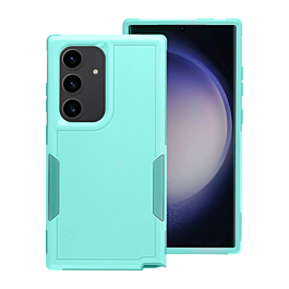 Galaxy S24 / S25 Layers Shockproof Strong Case - TEAL (Only Ground Shipping)