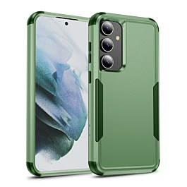 Galaxy S24FE Layers Shockproof Strong Case - GREEN (Only Ground Shipping)