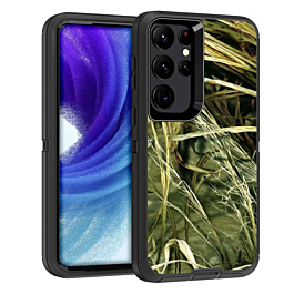 Heavy Duty Case for Galaxy S24 Ultra (CAMO BLACK) (Only Ground Shipping)