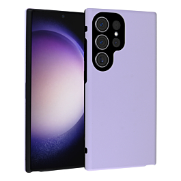 Full Cover New Design Silicone Case - LILAC for Galaxy S24 Ultra (Only Ground Shipping)