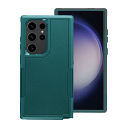 Galaxy S24 Ultra Layers Shockproof Strong Case - ARMY GREEN (Only Ground Shipping)