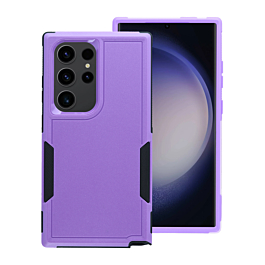 Galaxy S24 Ultra Layers Shockproof Strong Case - PURPLE (Only Ground Shipping)