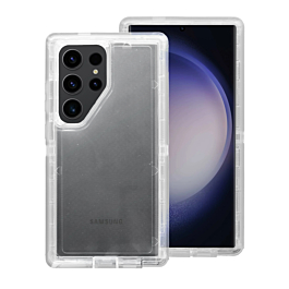 Galaxy S24 Ultra Transparent Shockproof Case - CLEAR (Only Ground Shipping)
