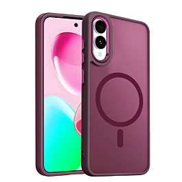 Galaxy S25E New Magnetic Wireless Charging Case - CHERRY (Only Ground Shipping)