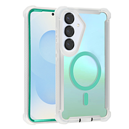 Laser Magnetic Shockproof Colorful Case  - BLUE for Galaxy S26 Plus (Only Ground Shipping)