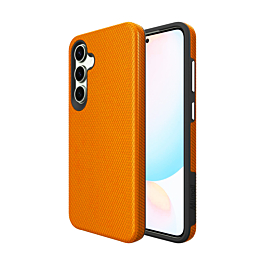 Galaxy S26 Plus Shock Absorption Protective Dual Layer Case - ORANGE (Only Ground Shipping)