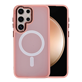 Galaxy S26 Ultra New Magnetic Wireless Charging Case - PINK (Only Ground Shipping)