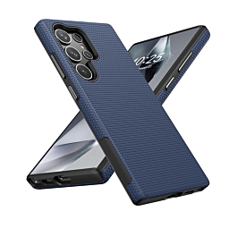 Shock Absorption Protective Dual Layer Case -BLUE for Galaxy S26 ULTRA (Only Ground Shipping)