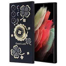 Galaxy S26 Ultra Luxury Diamond Shiny Cases - BLACK (Only Ground Shipping)