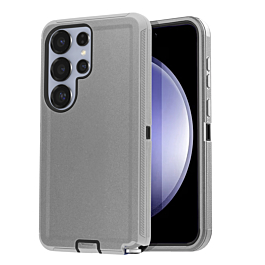 Heavy Duty Case for Galaxy S26 Ultra GRAY & BLACK  (Only Ground Shipping)