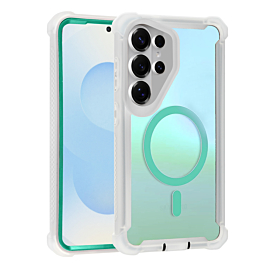 Laser Magnetic Shockproof Colorful Case  - BLUE  for Galaxy S26 Ultra (Only Ground Shipping)